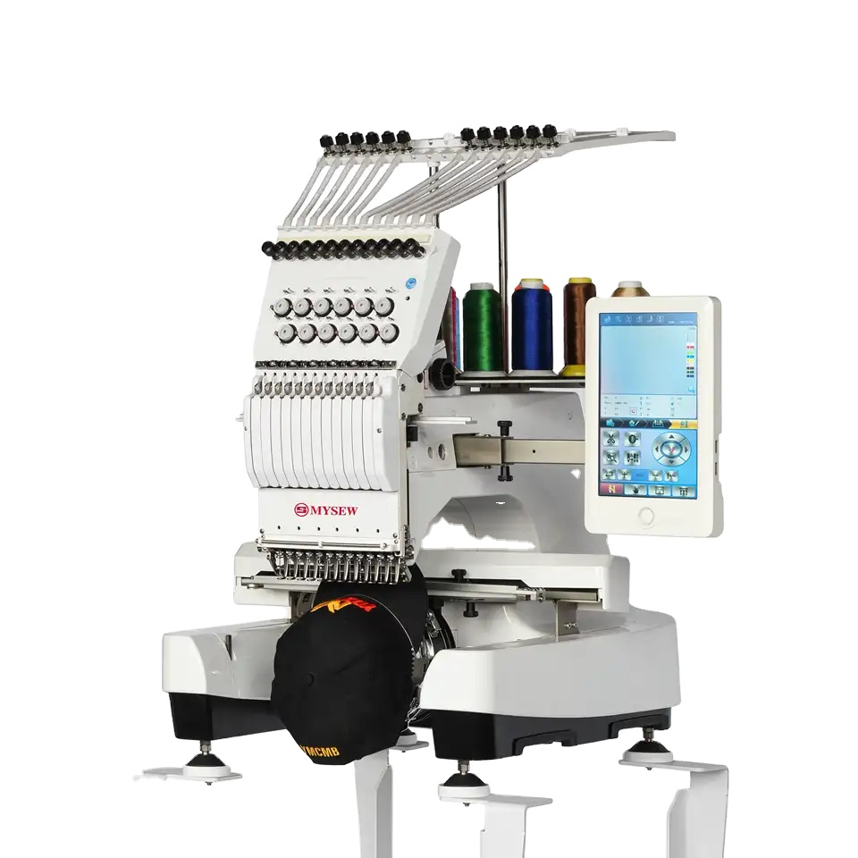 Embroidery Machine Computerized - MYSEW MFS 1200 고품질 단일 헤드