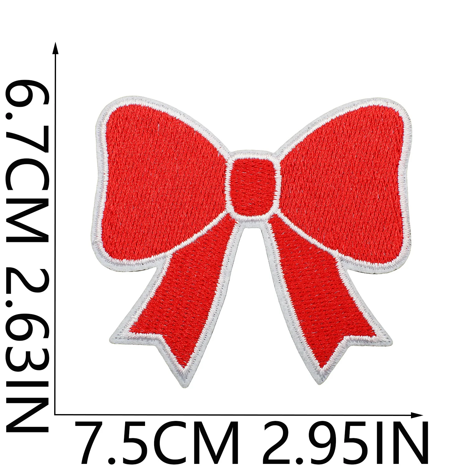 Embroidery Design Love - 1PCS 삼색 사랑 별 자수 패치