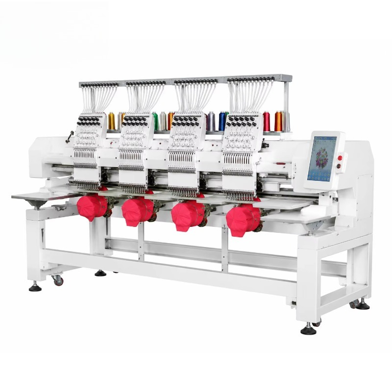 Embroidery Machine Computerized - 고효율 컴퓨터화 4헤드 자수기계, 다기능 및