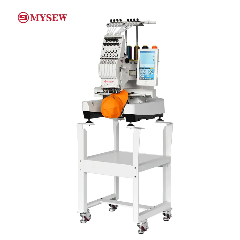Embroidery Machine Computerized - MYSEW MFS800 9헤드 자동 컴퓨터화 디지털