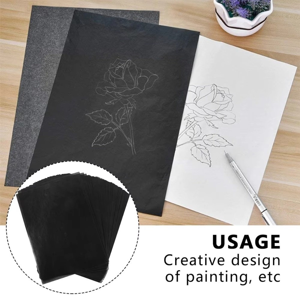 Transfer Paper Carbon - 50/10개 수제 카본 복사지 한 면