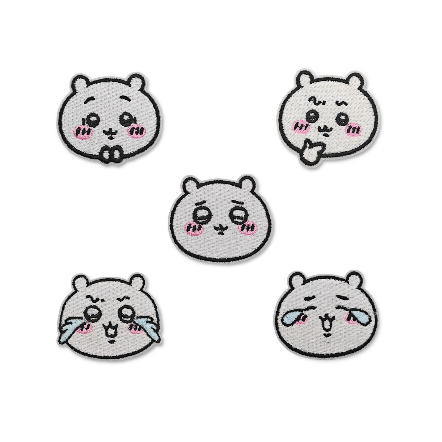 Embroidery Patches - 애니메이션 치이카와 자수 패치 옷 다운