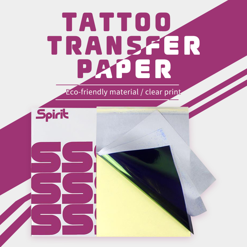 Transfer Paper Carbon - A4 열전사 타투 스텐실 용지 4겹