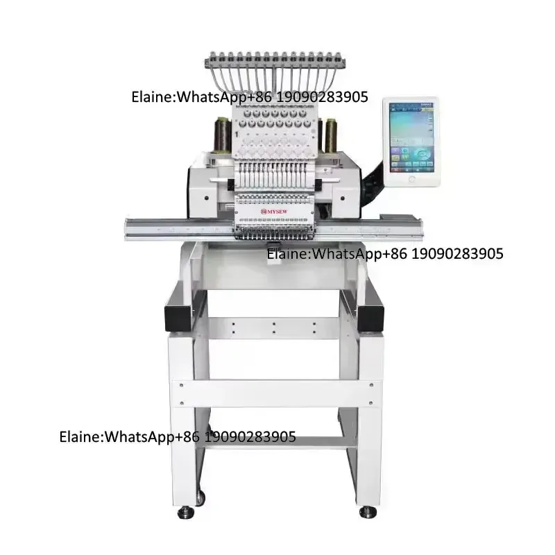 Embroidery Machine Computerized - MYSEW MBC1201 자동 산업용 단일 헤드
