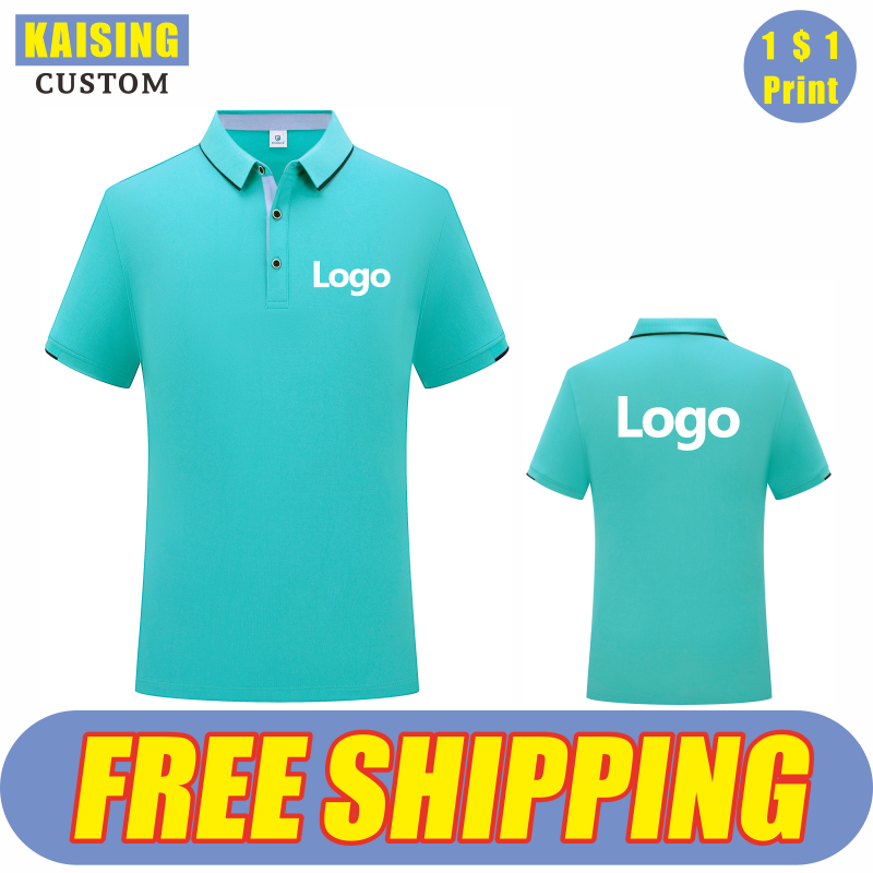 Embroidery Design Logo - KAISING-12 색 뉴 패션 커스텀 폴로