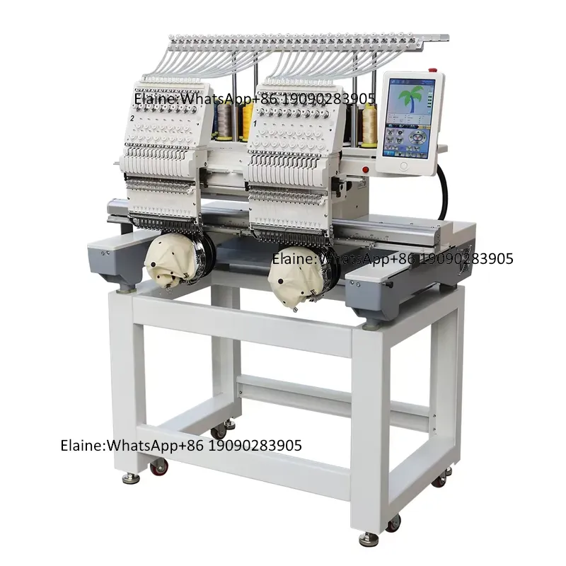 Embroidery Machine Computerized - MBC-1202/1502 12/15 바늘 2헤드 고속 컴퓨터화