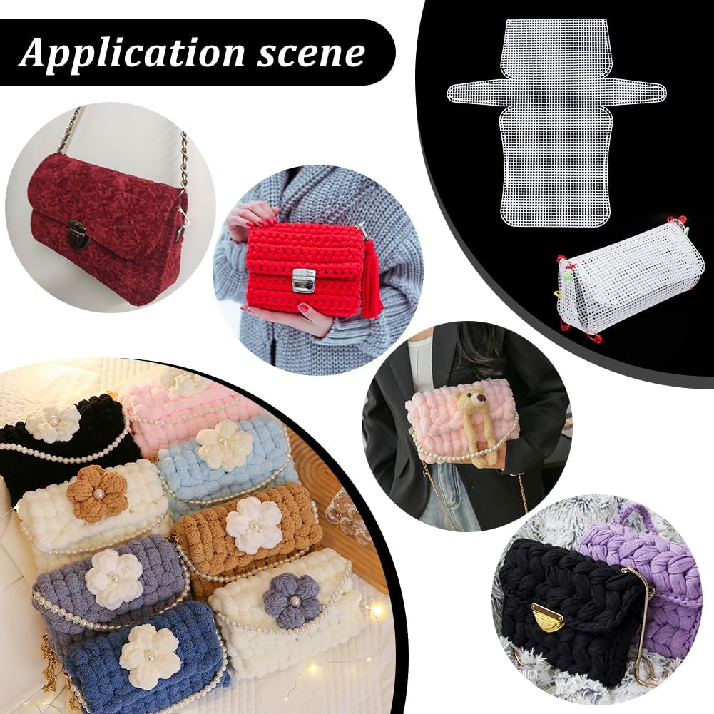 1-4개 플라스틱 메시 캔버스 시트 자수 투명 메시 빈 - Embroidery Ideas 리뷰 및 가격