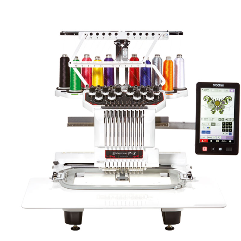 자동 프로그래밍 가능 컴퓨터화 산업용 브라더 PR105 - Embroidery Machine Computerized 리뷰 및 가격