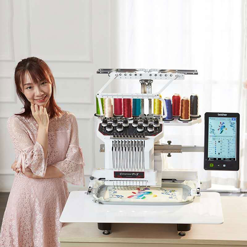 자동 프로그래밍 가능 컴퓨터화 산업용 브라더 PR105 - Embroidery Machine Computerized 리뷰 및 가격