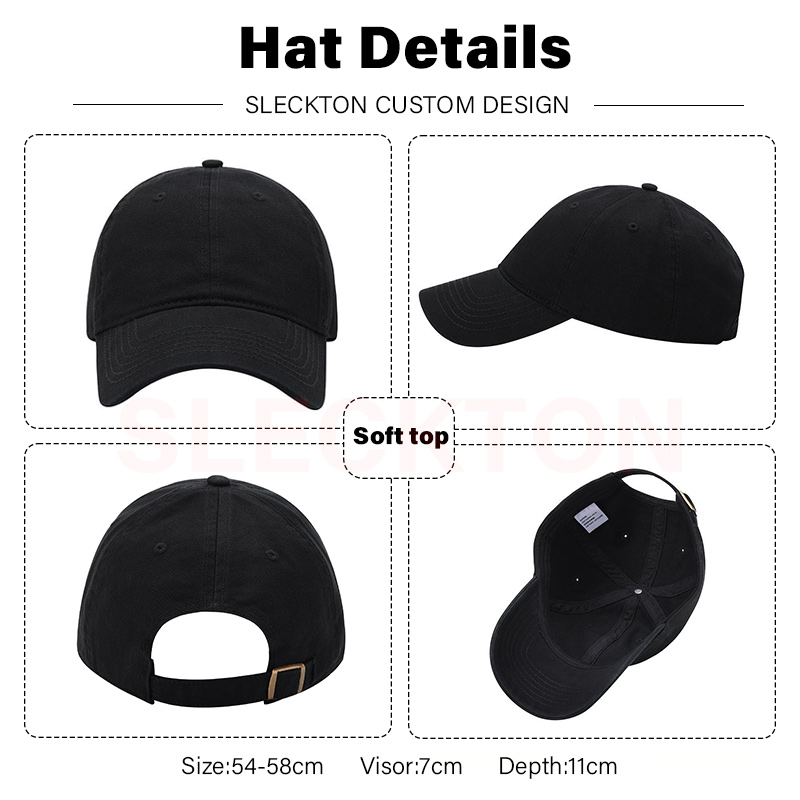 SLECKTON 사용자 정의 야구 모자 패션 편지 자수 - Embroidery Design Logo 리뷰 및 가격