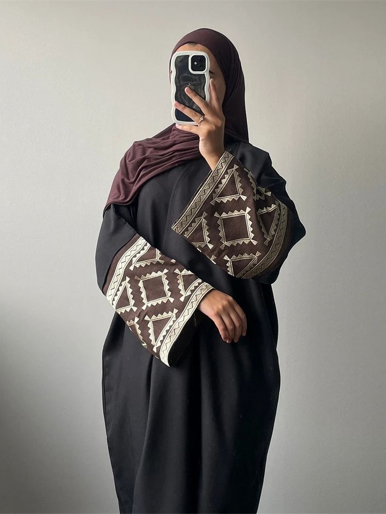 Eid 자수 기모노 아바야, 두바이 럭셔리 2024 이 - Embroidery Kebaya 리뷰 및 가격