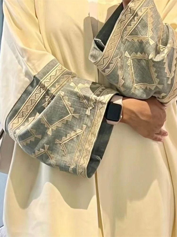 Eid 자수 기모노 아바야, 두바이 럭셔리 2024 이 - Embroidery Kebaya 리뷰 및 가격