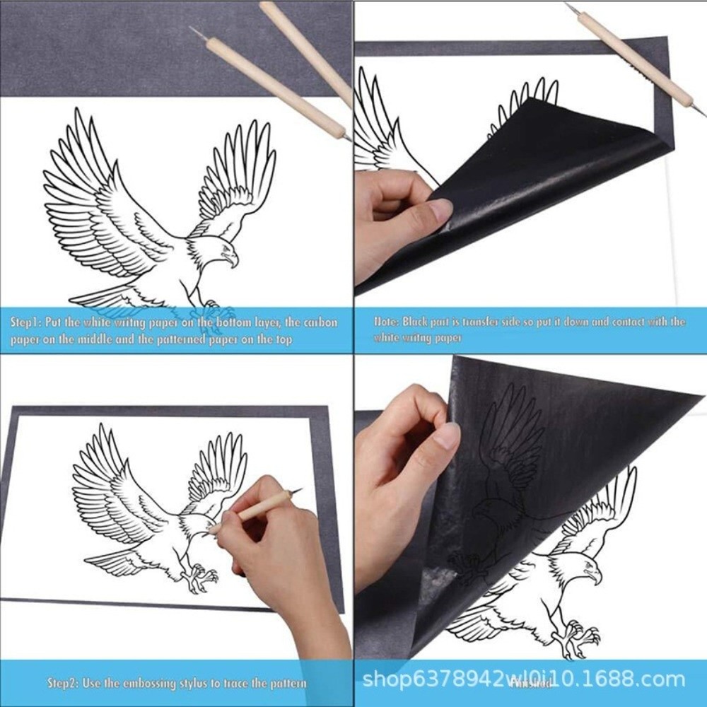 50/10개 수제 카본 복사지 한 면 코팅 재사용 가능 - Transfer Paper Carbon 리뷰 및 가격