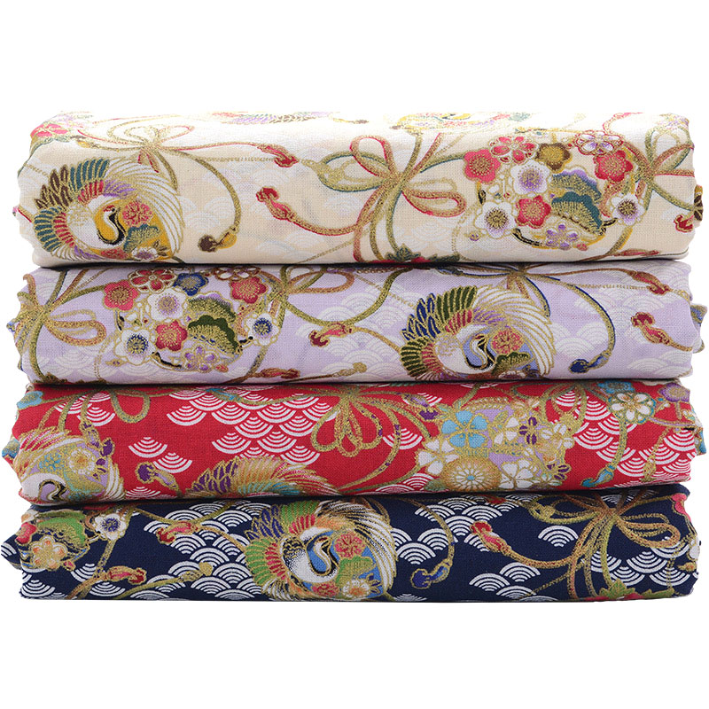 50*140CM 수제 100% 면직물 나비 벚꽃 크레인 - Linen Fabric Natural 리뷰 및 가격