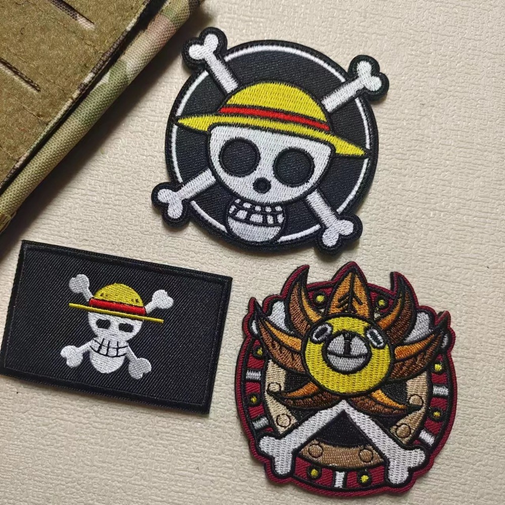 원피스 만화 캐릭터 루피 의류용 벨크로 패치 자수 패치 - Embroidery Patches 리뷰 및 가격
