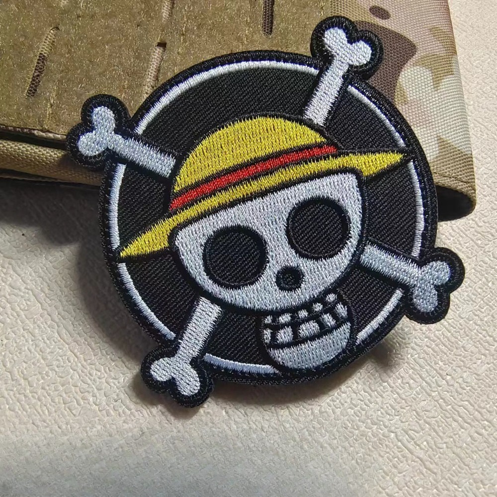 원피스 만화 캐릭터 루피 의류용 벨크로 패치 자수 패치 - Embroidery Patches 리뷰 및 가격