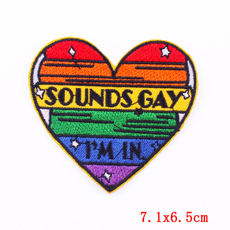디자이너 펑크 러브 하트 아이언 온 바느질 자수 배지  - Embroidery Design Love 리뷰 및 가격