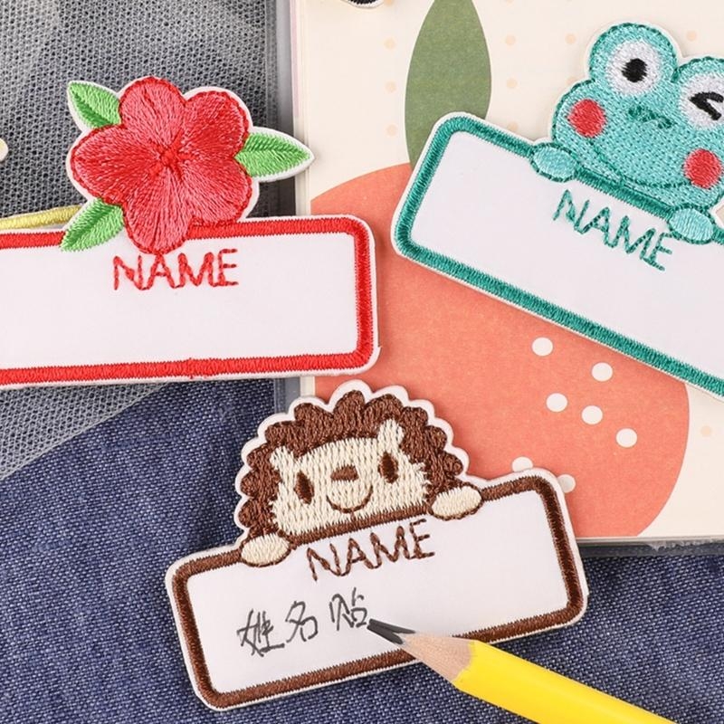 자수 이름 패치 학교 가방 및 일상 사용 항목에 쉽게  - Embroidery Name 리뷰 및 가격