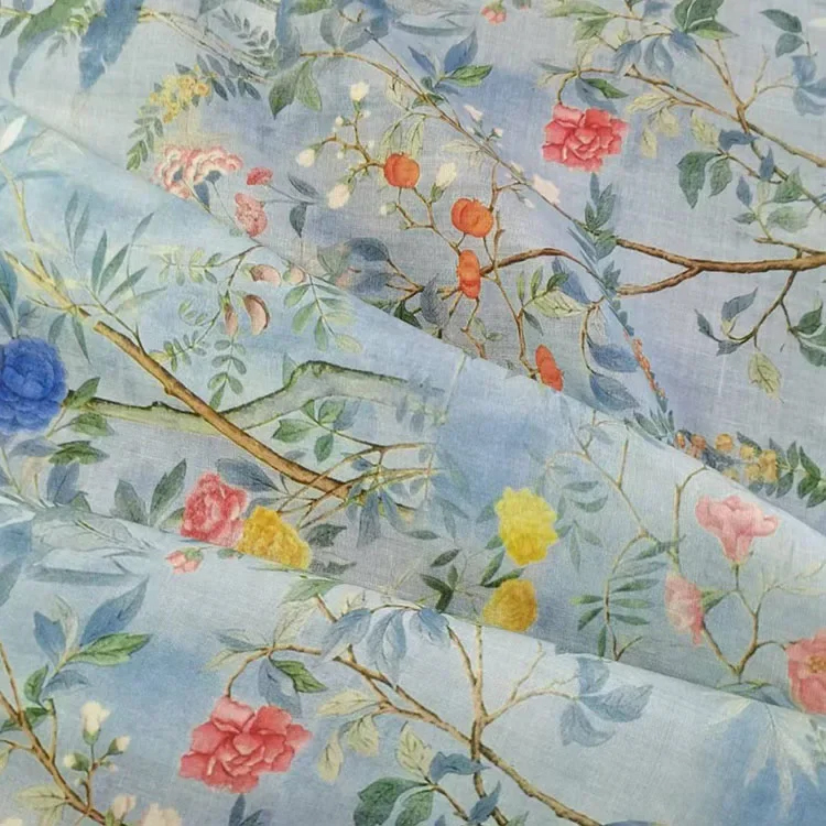 자연스러운 색상의 가벼운 라미 원단, 부드럽고 통기성  - Linen Fabric Natural 리뷰 및 가격