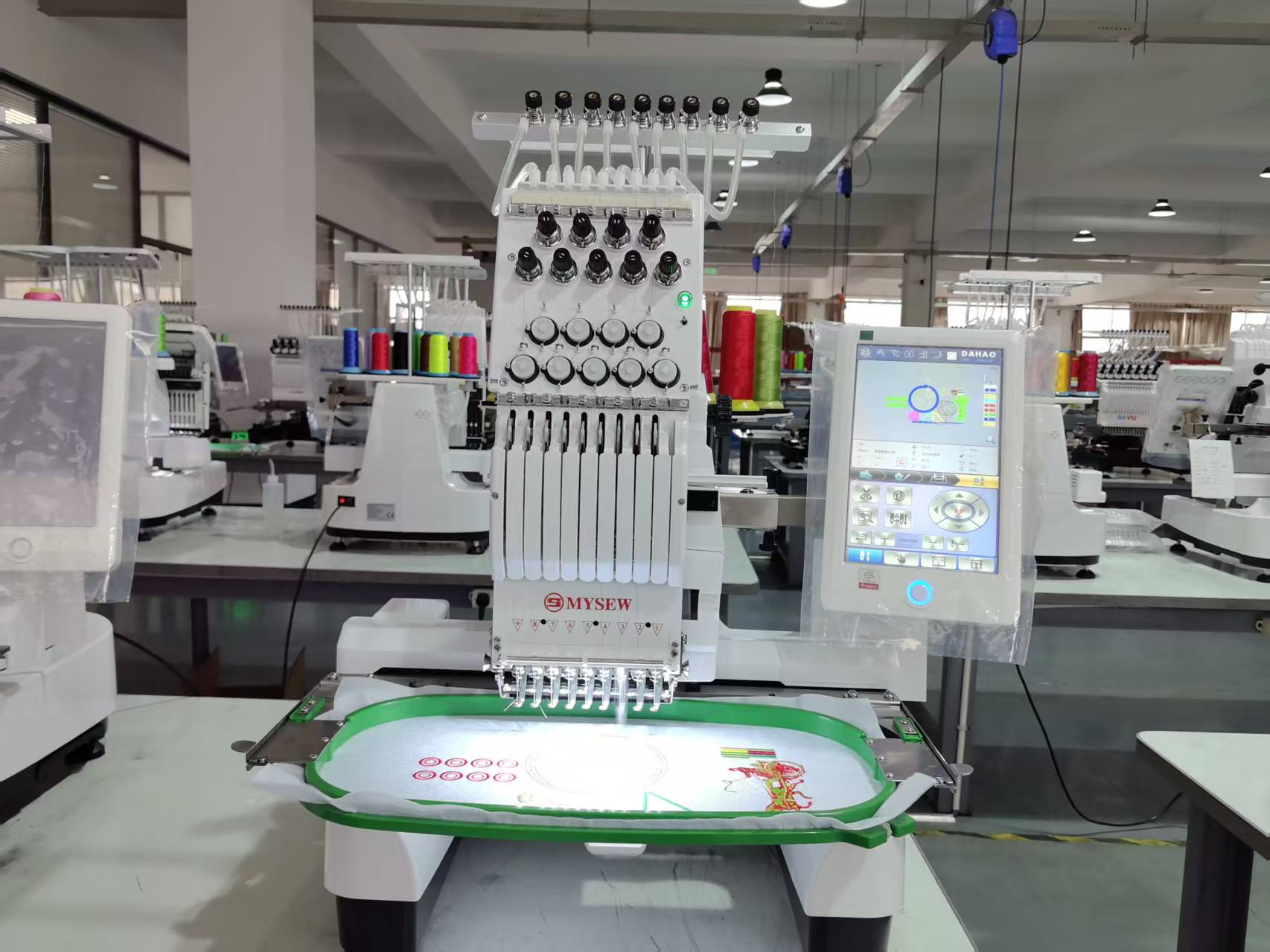 MFS800(스코프:36*20cm) 자동 단일 헤드 산 - Embroidery Machine Computerized 리뷰 및 가격