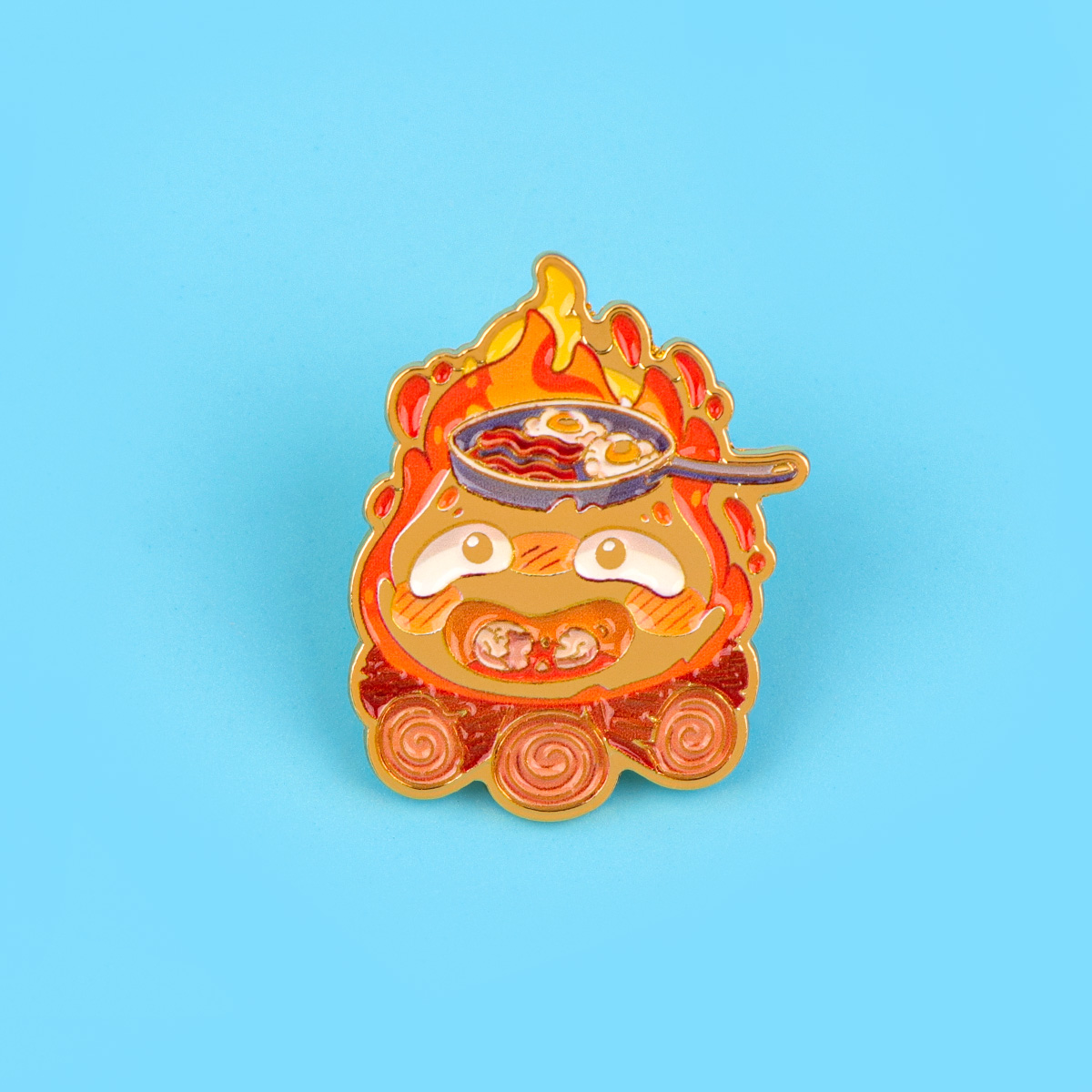 귀여운 불꽃 에나멜 핀 애니메이션 영화 브로치 배지 ( - Embroidery Illustration 리뷰 및 가격
