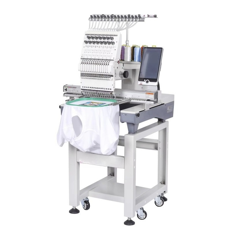 단일 헤드 다중 바늘 자동 컴퓨터 자수 기계 (모자,  - Embroidery Machine Computerized 리뷰 및 가격