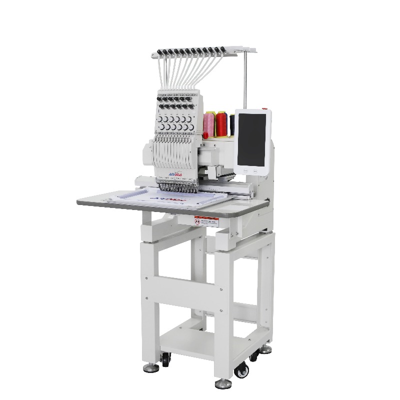 단일 헤드 다중 바늘 자동 컴퓨터 자수 기계 (모자,  - Embroidery Machine Computerized 리뷰 및 가격