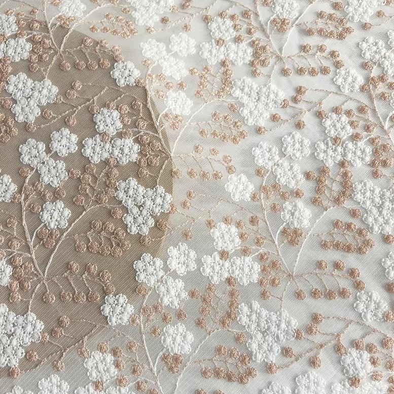 1야드 3D 꽃 자수 텔라 소프트 메쉬 원단 DIY 치 - Embroidery Skirt 리뷰 및 가격