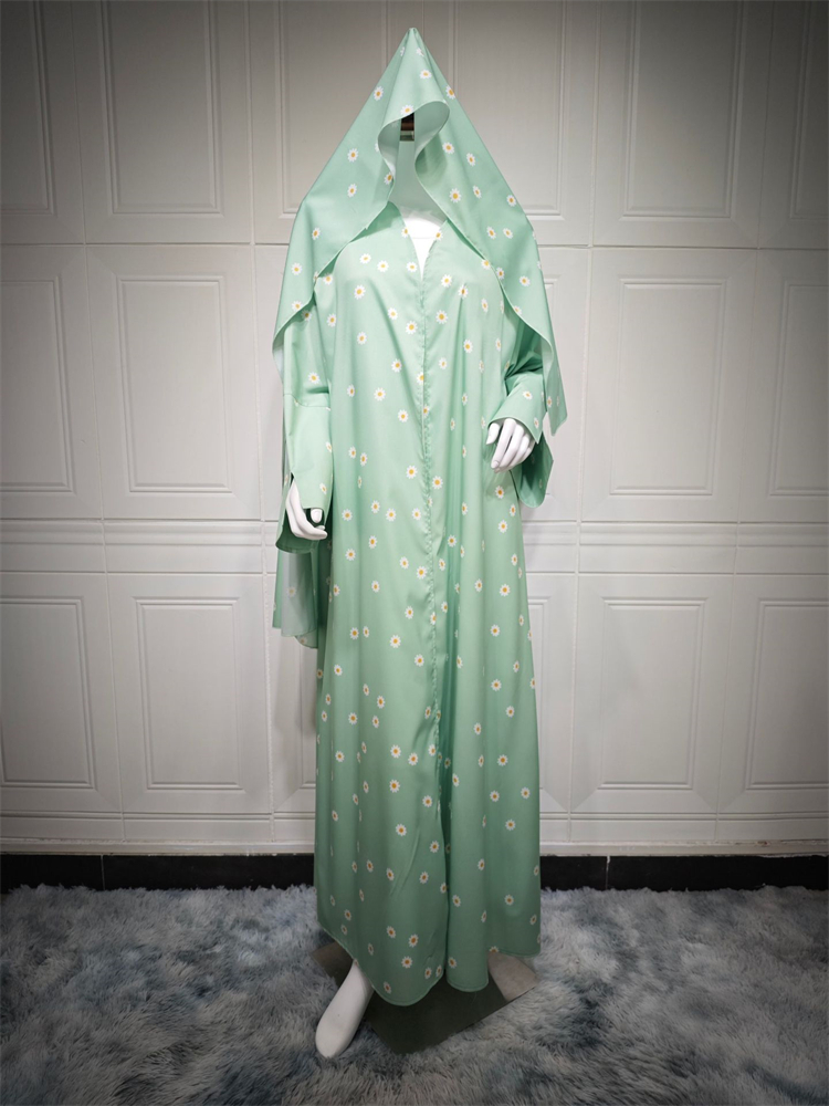 라마단 이드 오픈 키마르 기모노 아바야 두바이 무슬림  - Embroidery Kebaya 리뷰 및 가격