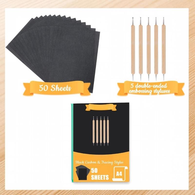 Y1UB 검정색 자수 트레이싱 페이퍼 세트(전사 시트  - Transfer Paper Carbon 리뷰 및 가격