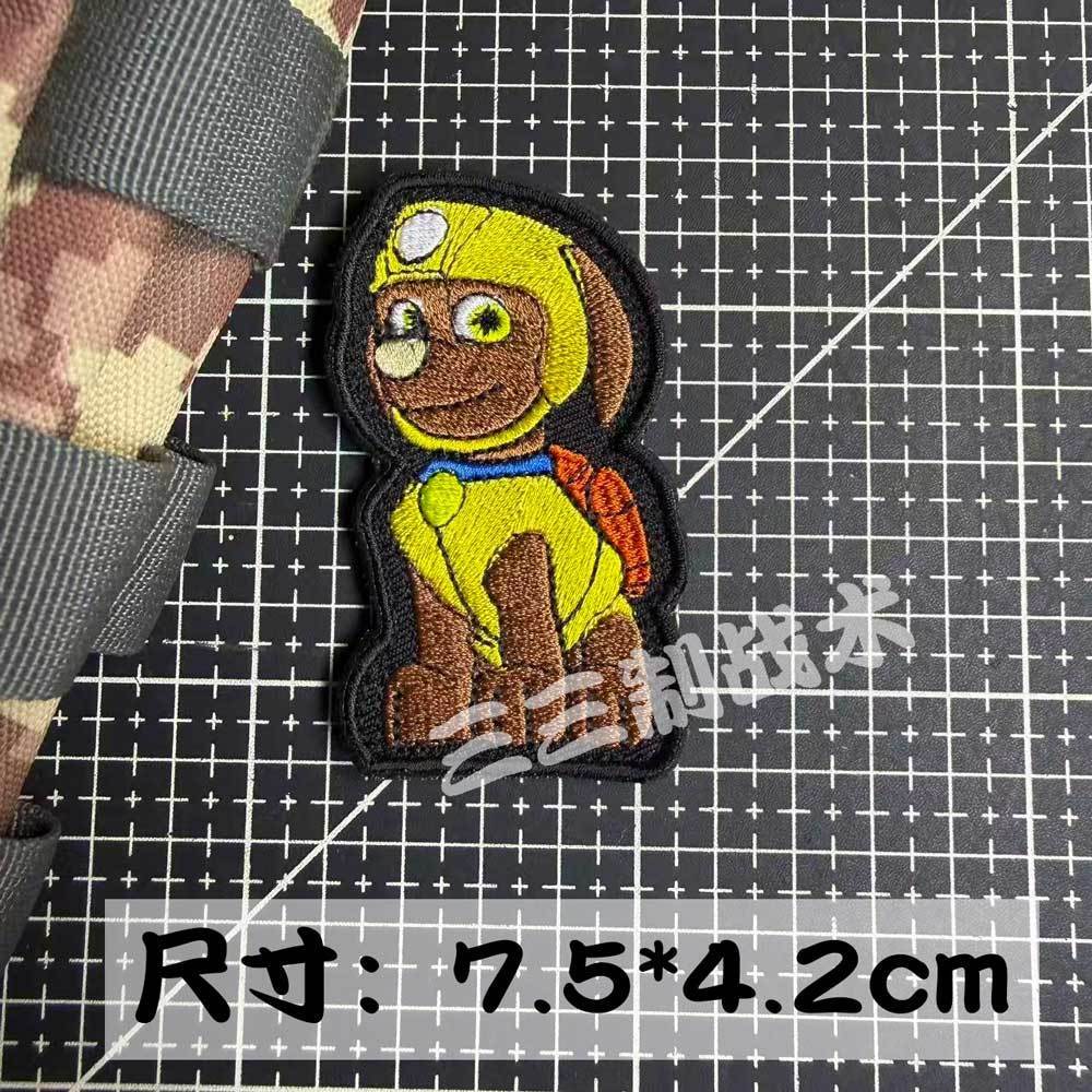슈퍼윙스 퍼트롤 벨크로 패치 스카이 러블 마샬 체이스  - Embroidery Patches 리뷰 및 가격