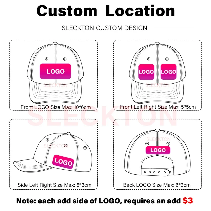 SLECKTON 맞춤형 캡 로고 자수 레트로 야구 모자 - Embroidery Design Logo 리뷰 및 가격