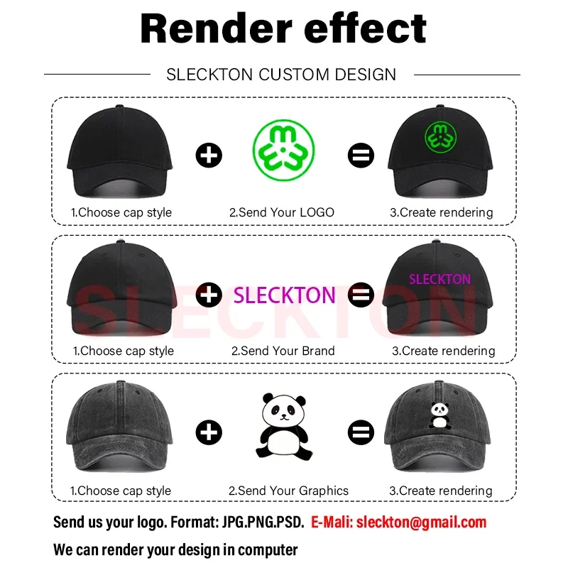 SLECKTON 맞춤형 캡 로고 자수 레트로 야구 모자 - Embroidery Design Logo 리뷰 및 가격
