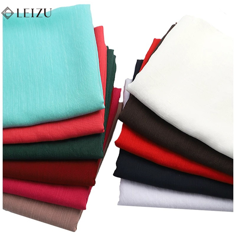 솔리드 컬러 코튼 린넨 원단 대나무 통기성 부드러운 여 - Linen Fabric Natural 리뷰 및 가격