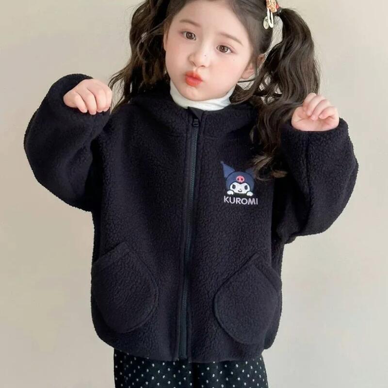 핫 산리오 걸즈 벨벳 긴팔 코트 아동용 상의 베이비 퍼 - Embroidery Cotton Shirt 리뷰 및 가격