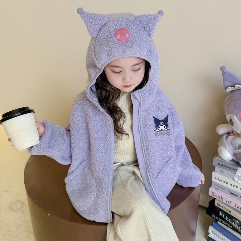 핫 산리오 걸즈 벨벳 긴팔 코트 아동용 상의 베이비 퍼 - Embroidery Cotton Shirt 리뷰 및 가격
