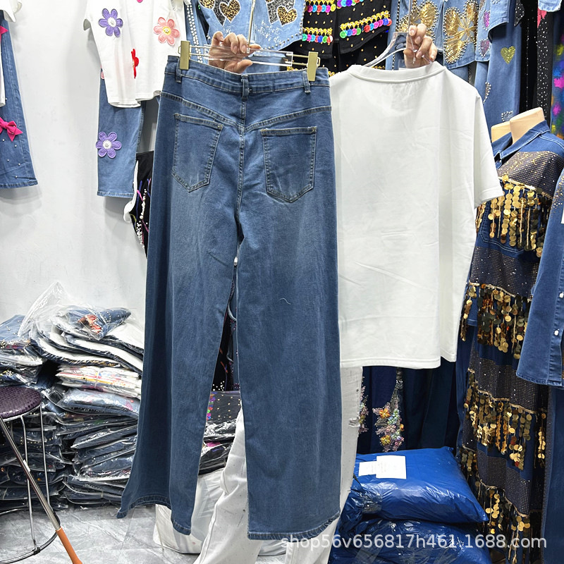 새로운 봄 여름 여성 투피스 세트 비딩 리본 자수 화이 - Embroidery Cotton Shirt 리뷰 및 가격