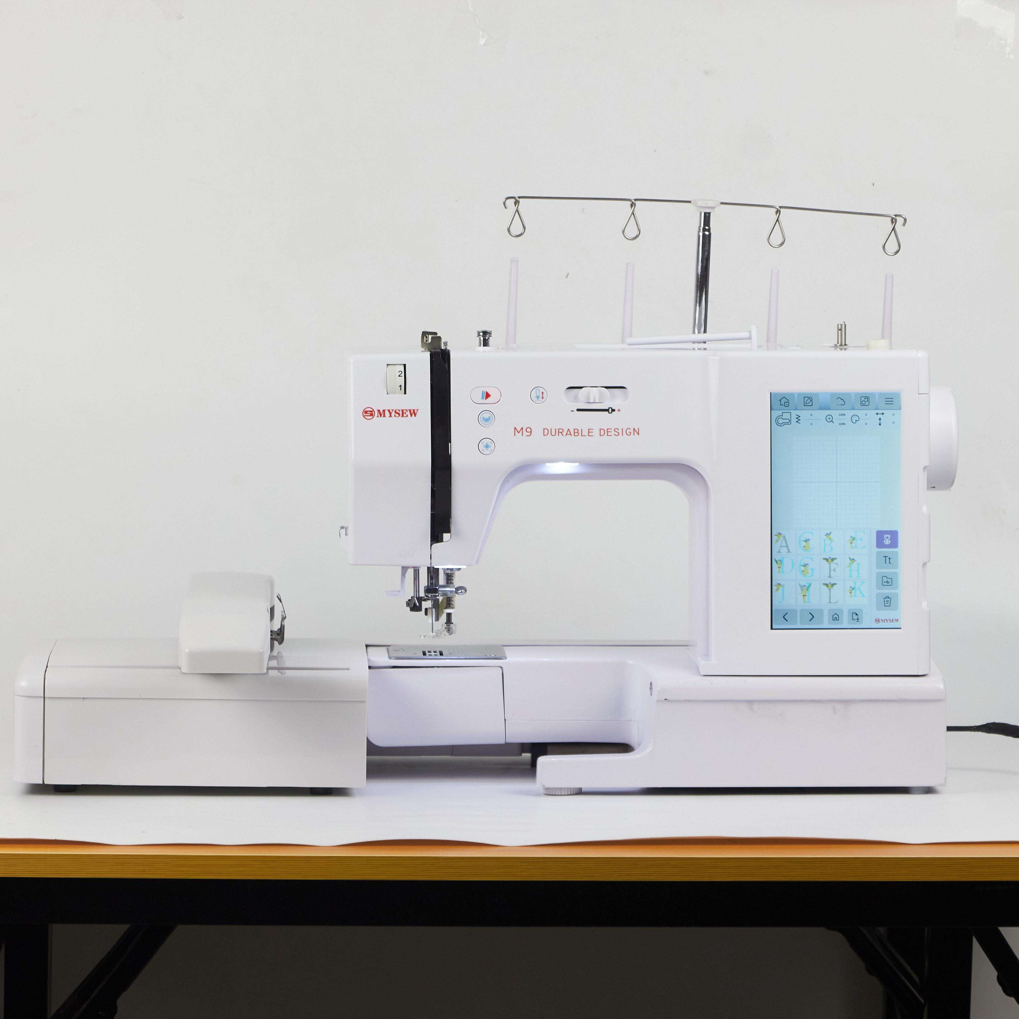 MYSEW M9 맞춤형 고속 가정용 캡 컴퓨터 자동 M - Embroidery Machine Computerized 리뷰 및 가격