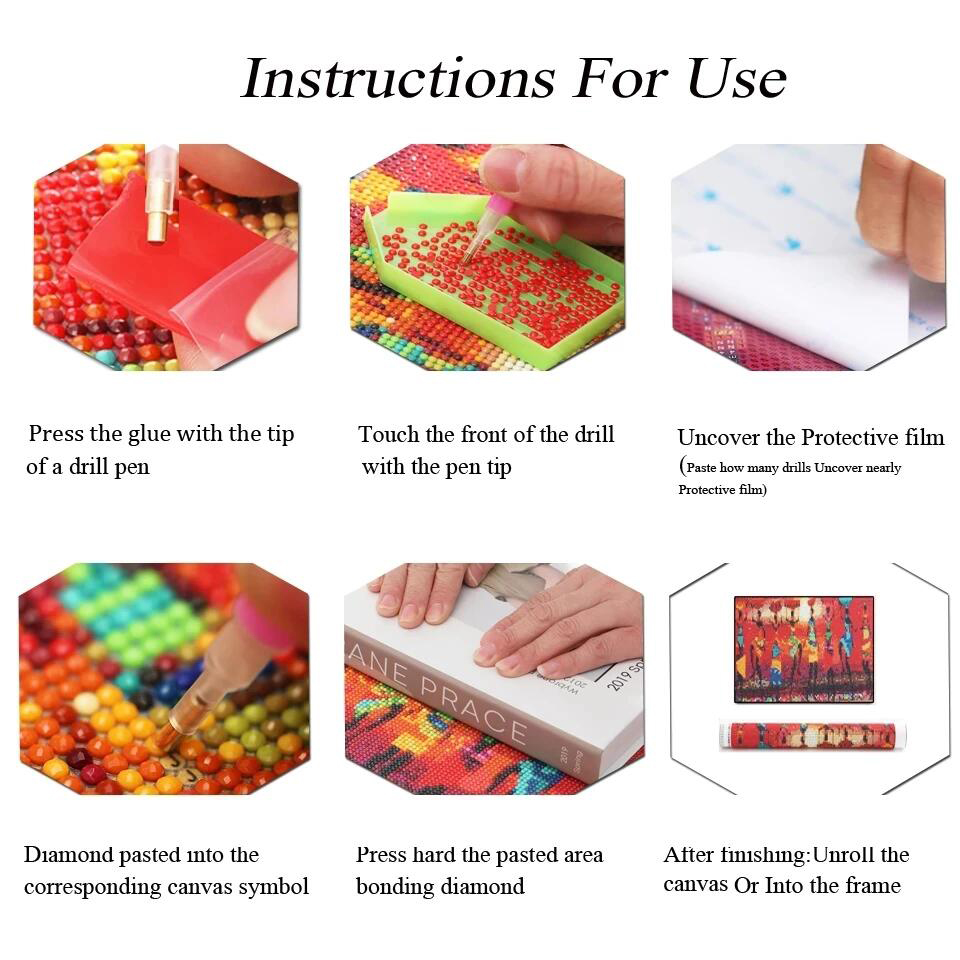 다이아몬드 페인팅 뉴욕, 도쿄 도시 풍경 장식 Diy  - Embroidery World 리뷰 및 가격