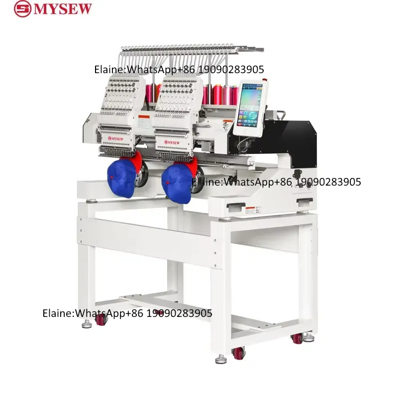 MBC-1202/1502 12/15 바늘 2헤드 고속  - Embroidery Machine Computerized 리뷰 및 가격