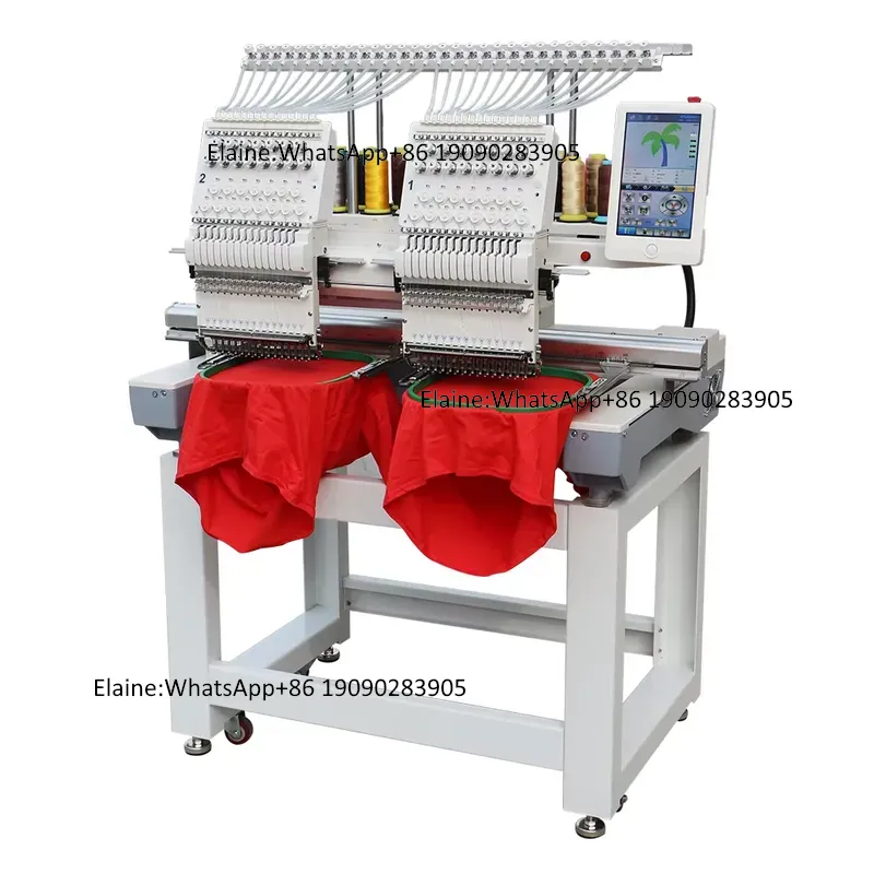 MBC-1202/1502 12/15 바늘 2헤드 고속  - Embroidery Machine Computerized 리뷰 및 가격