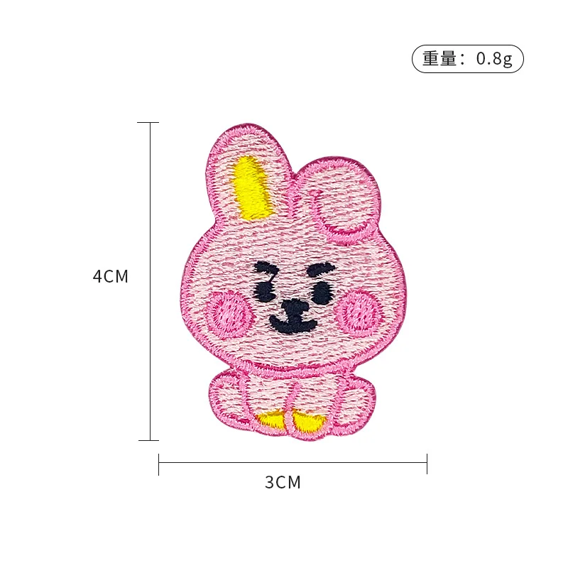 라인프렌즈 BT21 모든 캐릭터 자수 자가 접착 패치, - Embroidery Patches 리뷰 및 가격
