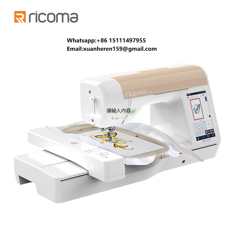 간편한 사용법의 리코마 RSE5000 가정용 컴퓨터 자 - Embroidery Machine Computerized 리뷰 및 가격
