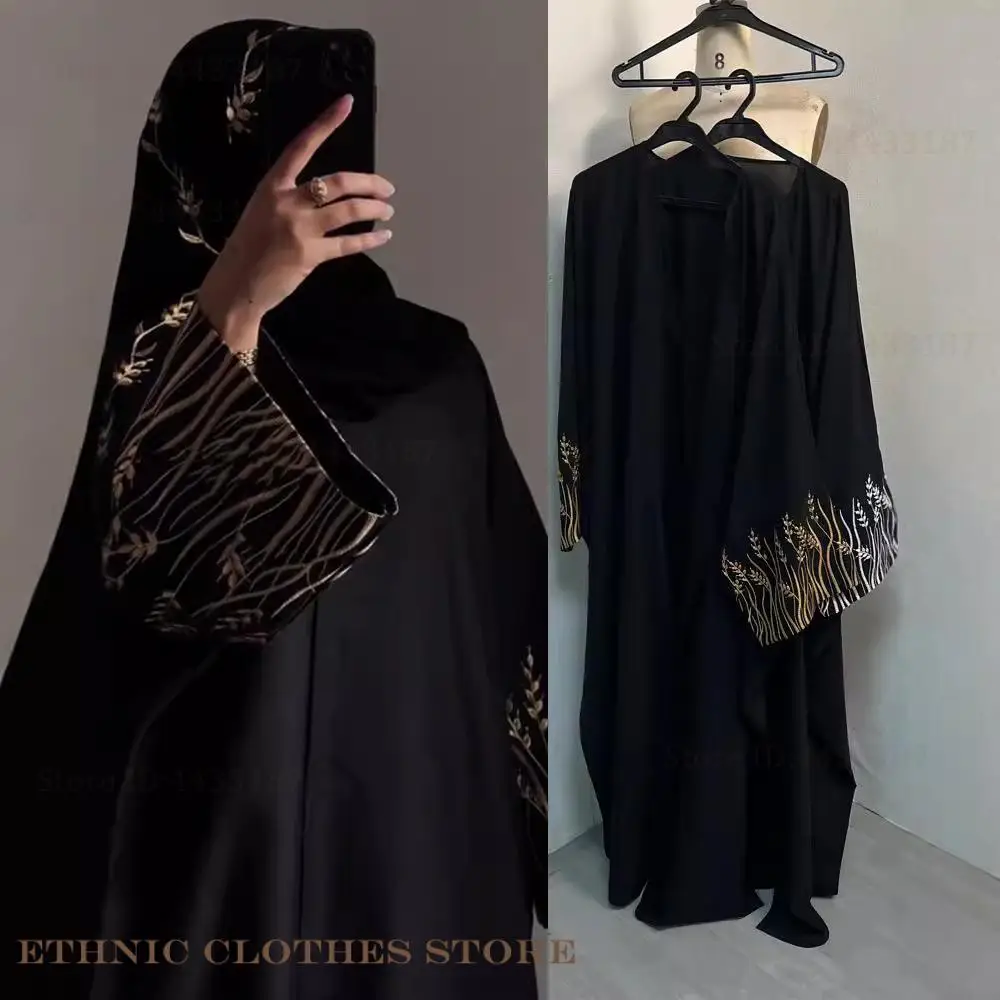 두바이 럭셔리 이드 라마단 기도복 무슬림 롱 로브 여성 - Embroidery Kebaya 리뷰 및 가격
